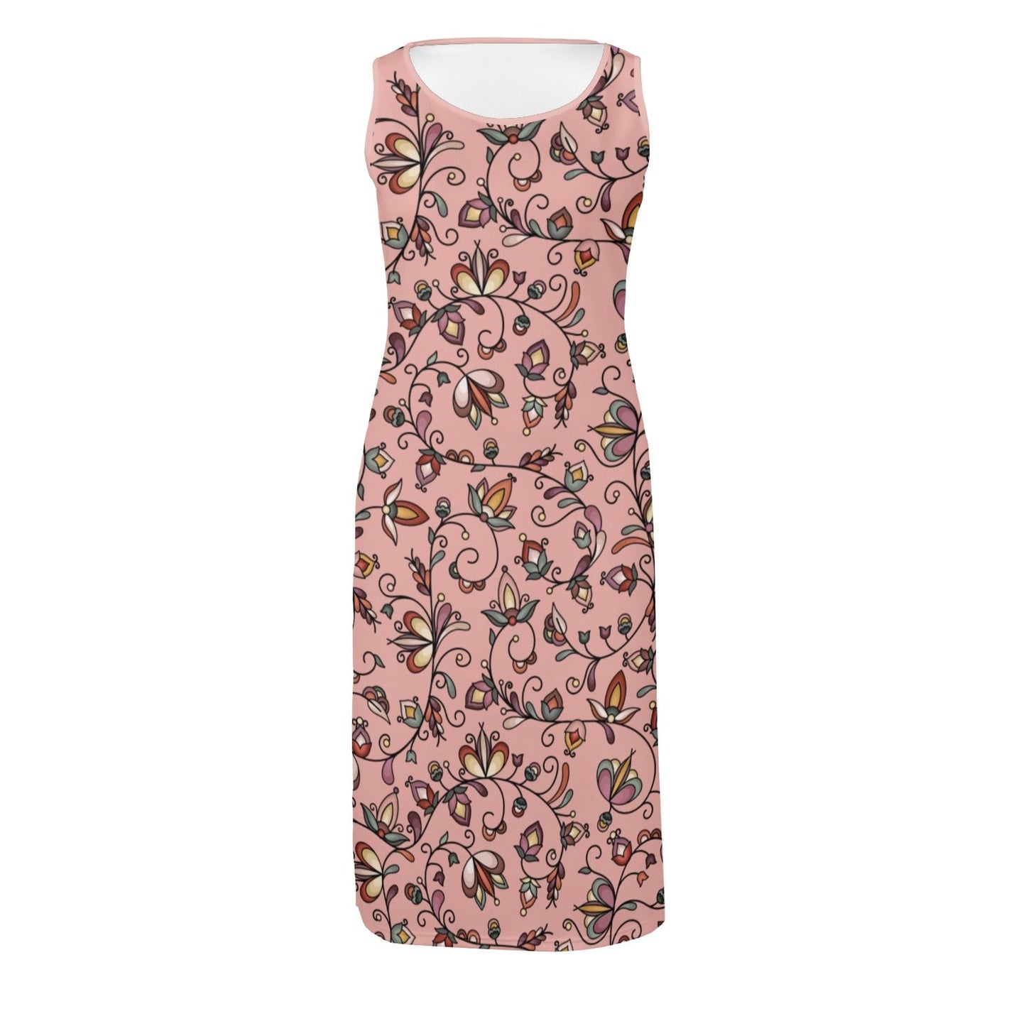 Burnt Sky Petals Phaedra Dress