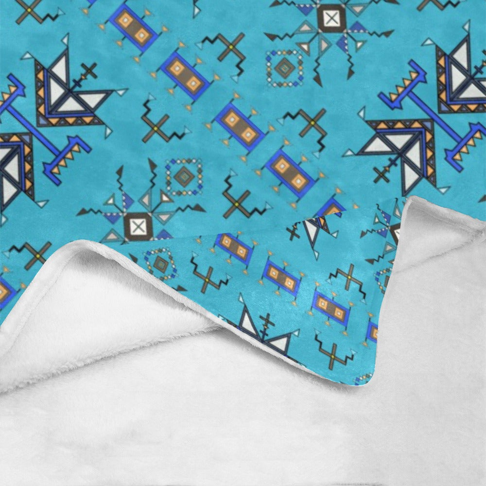 Eagle Strike Blue X-Large Micro Fleece Blanket