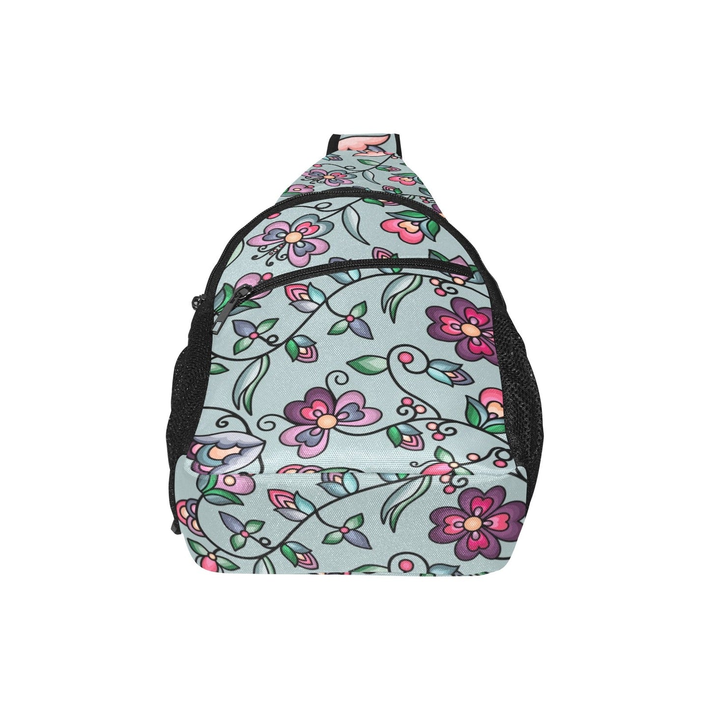 Amber Evening Garland Turquoise Chest Bag