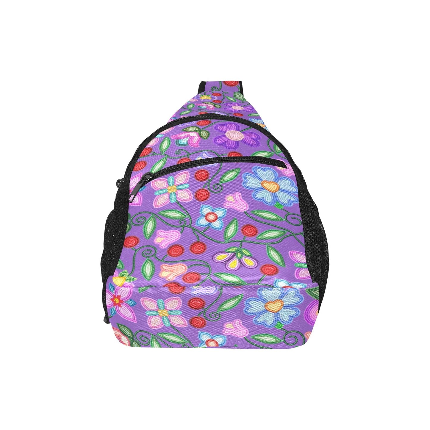 Petal Harmony Lavender Chest Bag