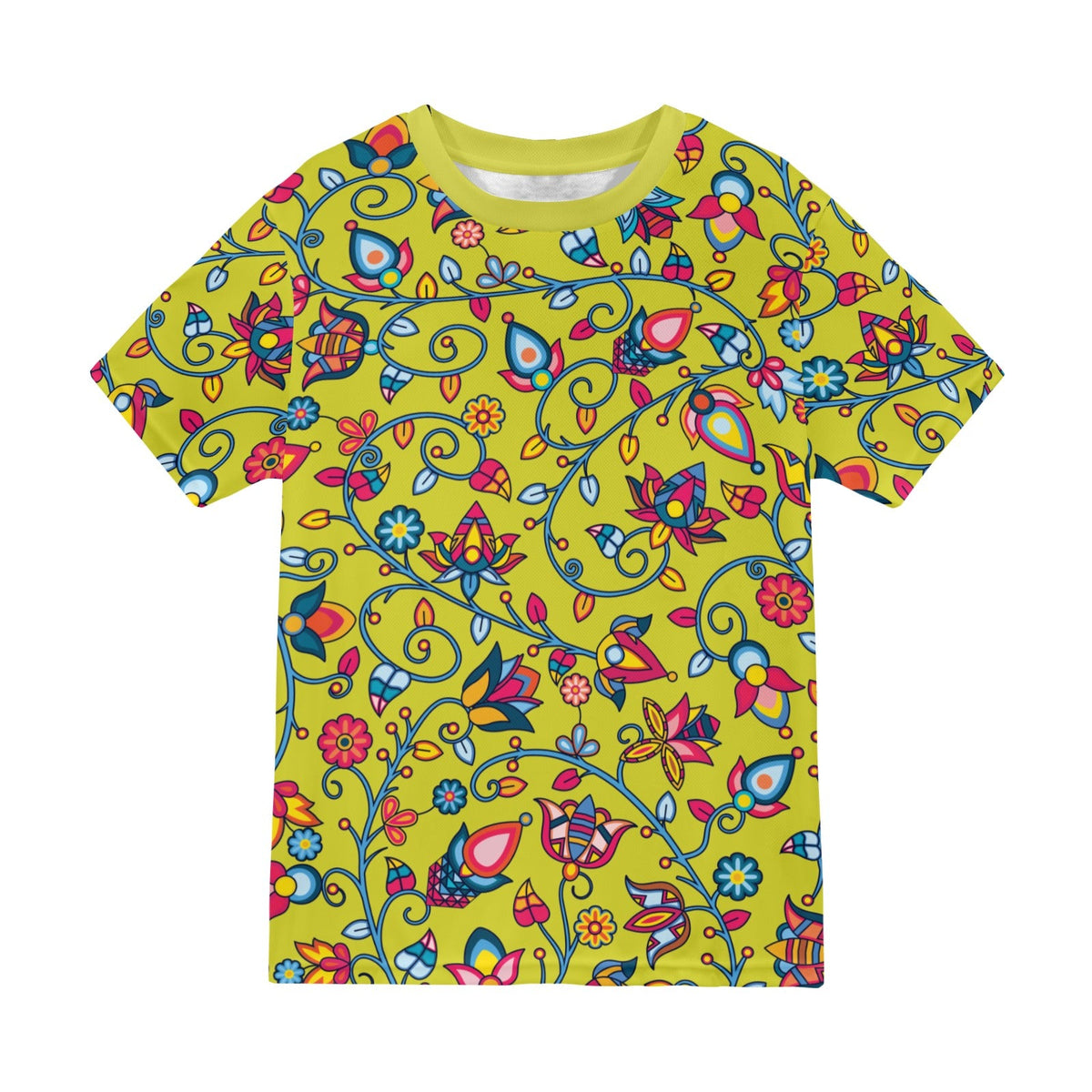 Thorny Path Yellow T-Shirt by 49 Dzine