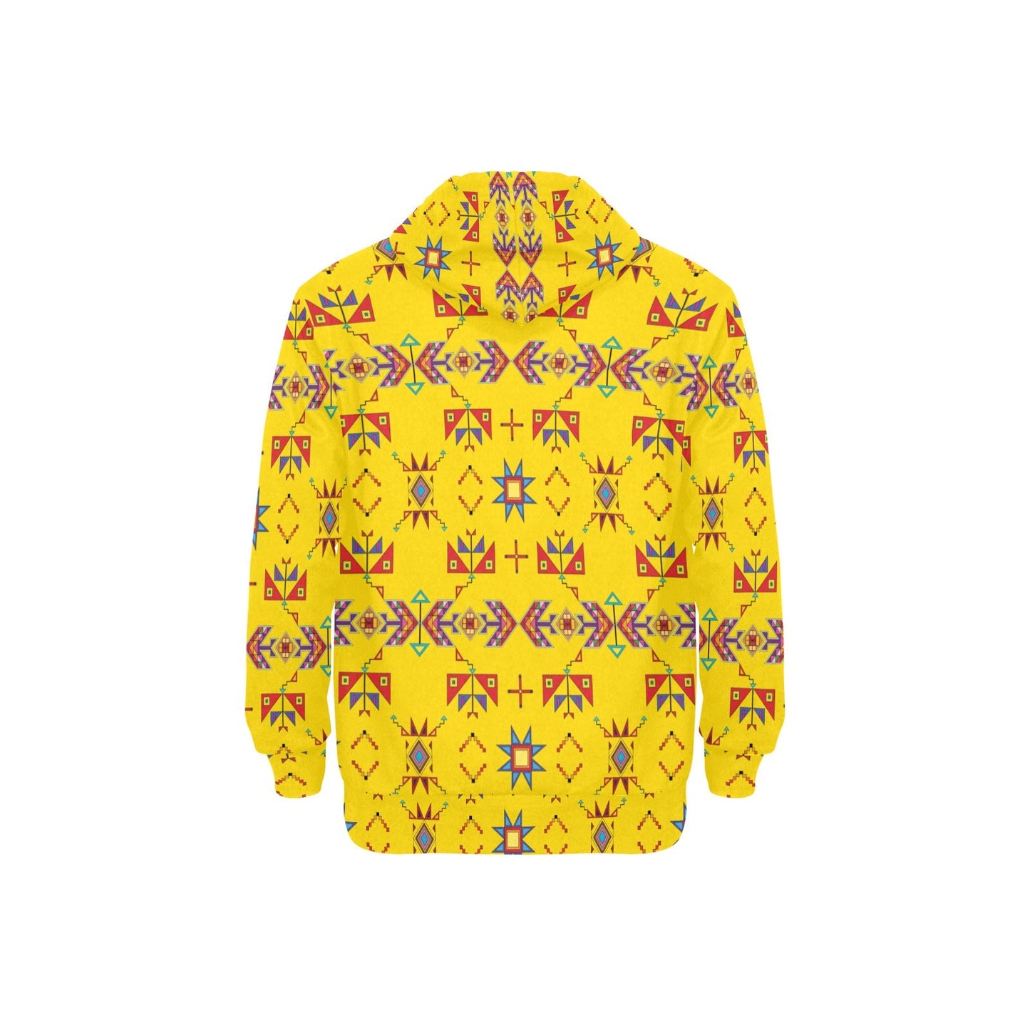 Scattered Generations Maize Men's Long Sleeve Fleece Hoodie