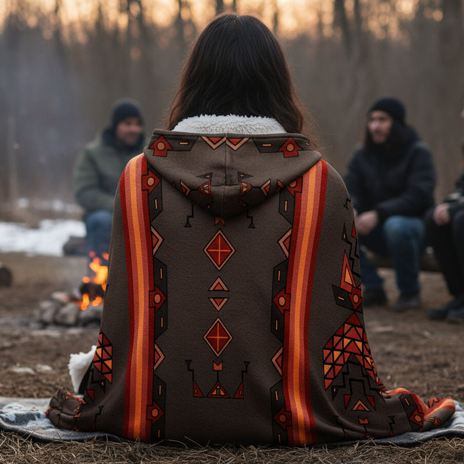 Cinder Guardian Hooded Blanket