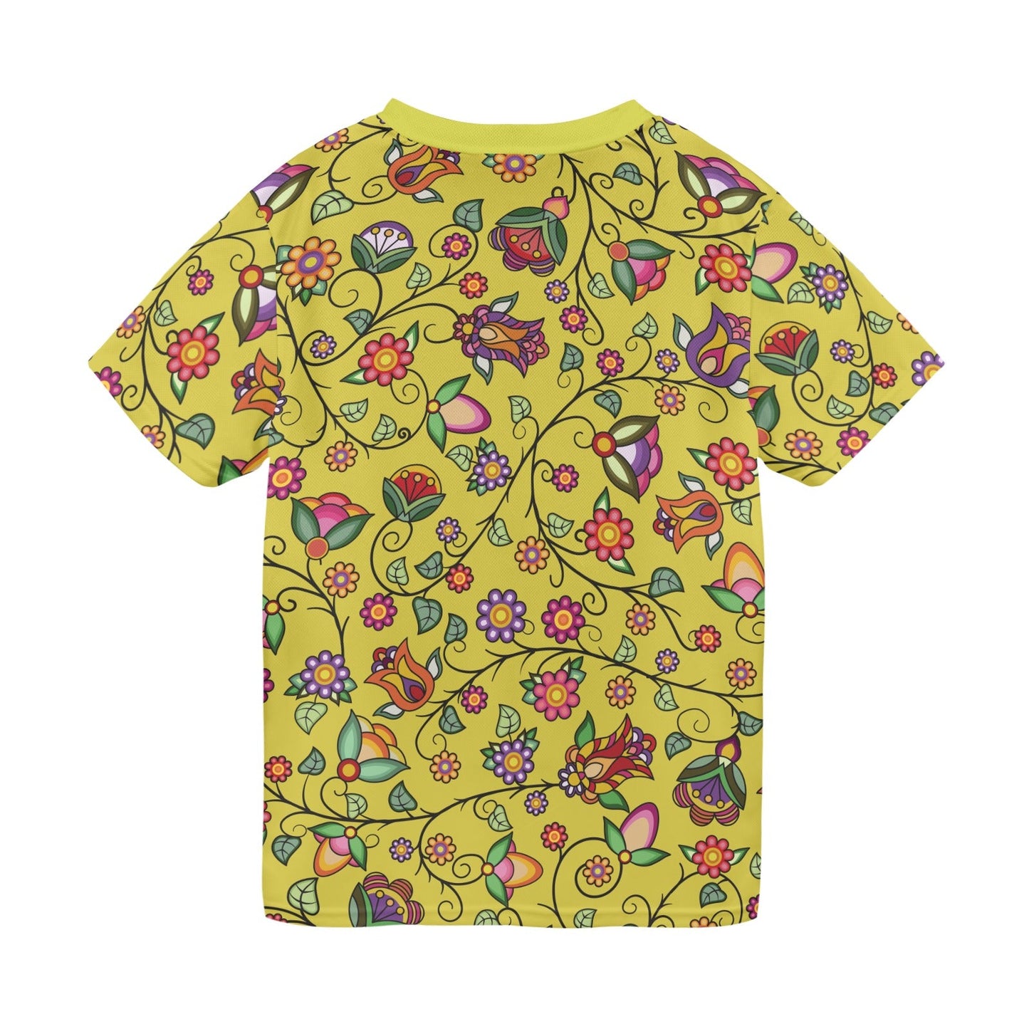 Heartbeat Petals Yellow T-shirt for Men