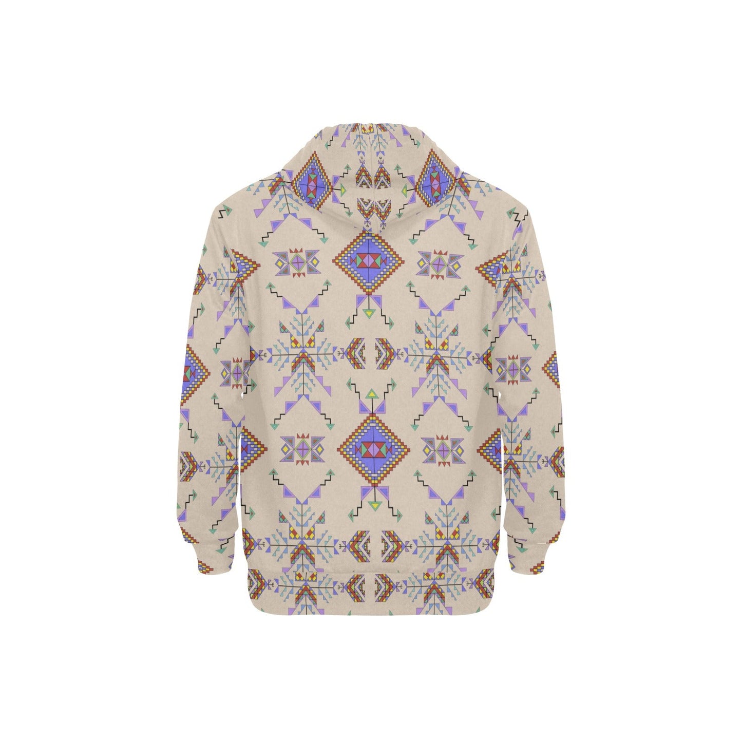 Buffalo Jump Hide Men's Long Sleeve Fleece Hoodie