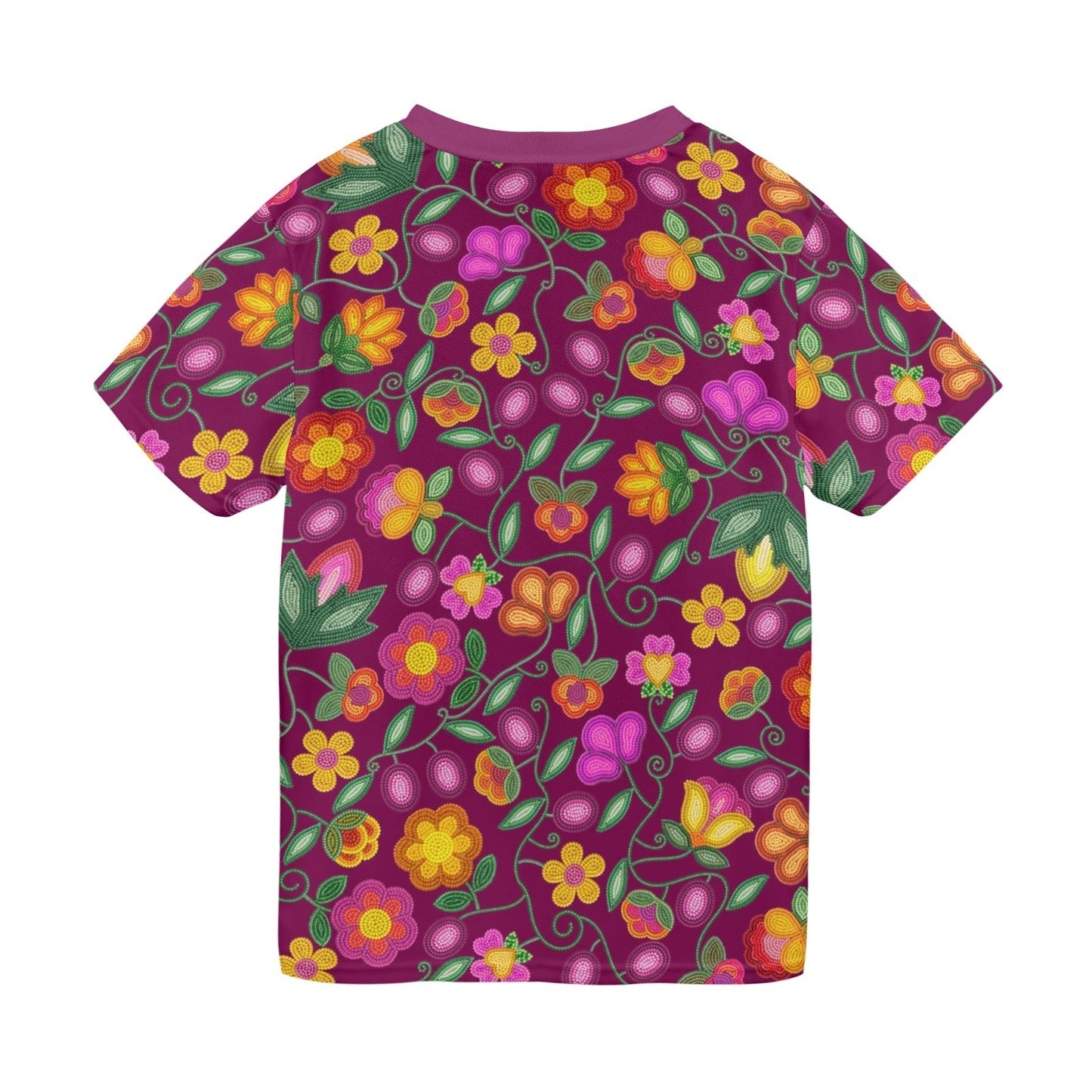 Boreal Bounty Dark Magenta T-shirt for Men