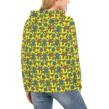 Load image into Gallery viewer, Sky Tomorrow Yellow Hoodie for Women
