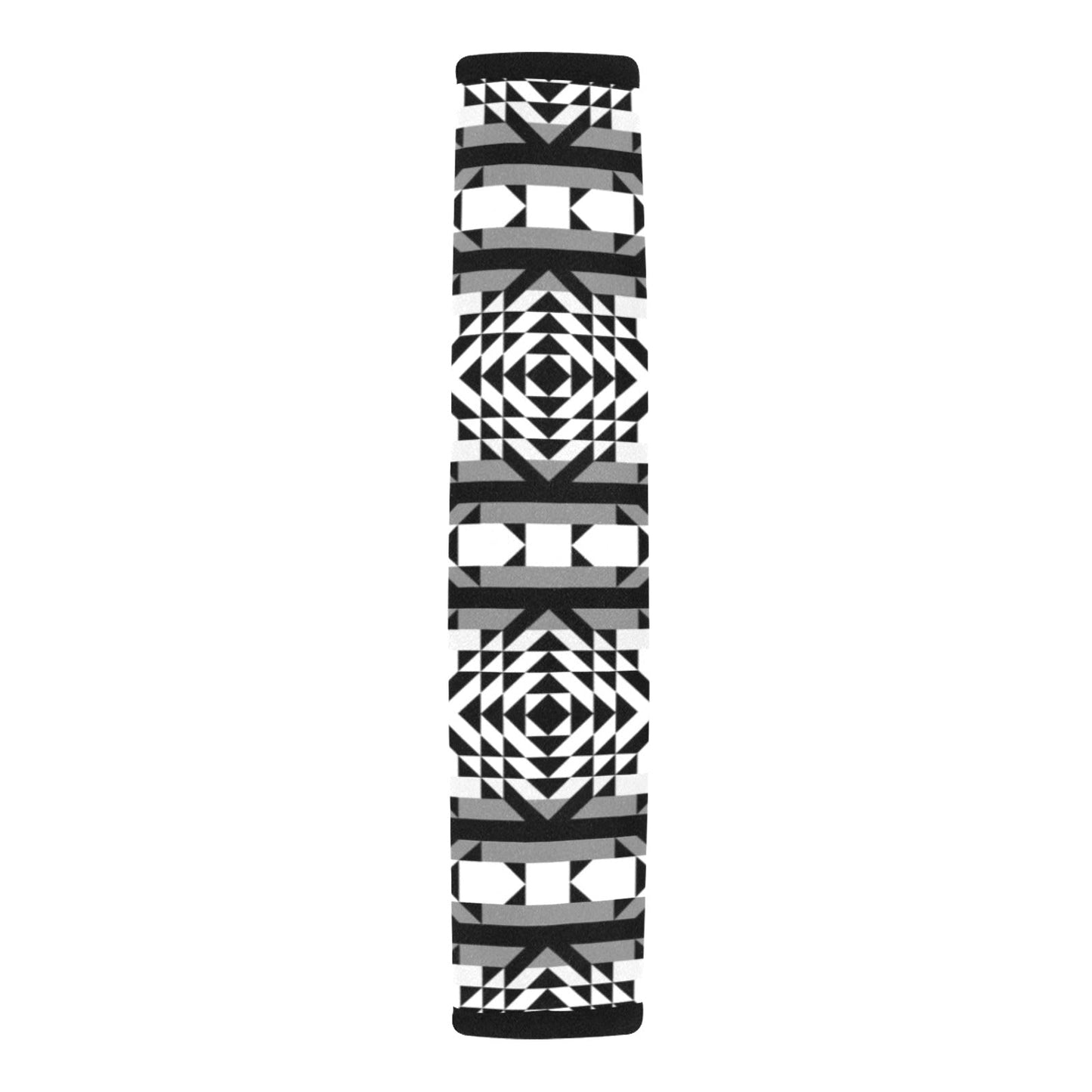 Black Rose Blizzard Seat Belt Cover