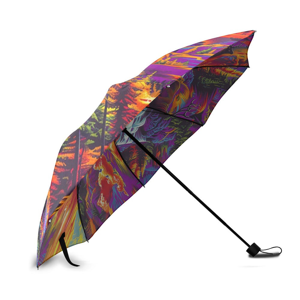Elk Camo Foldable Umbrella