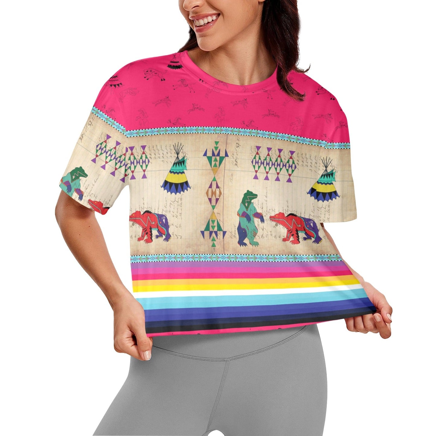 Bear Ledger Crop Top