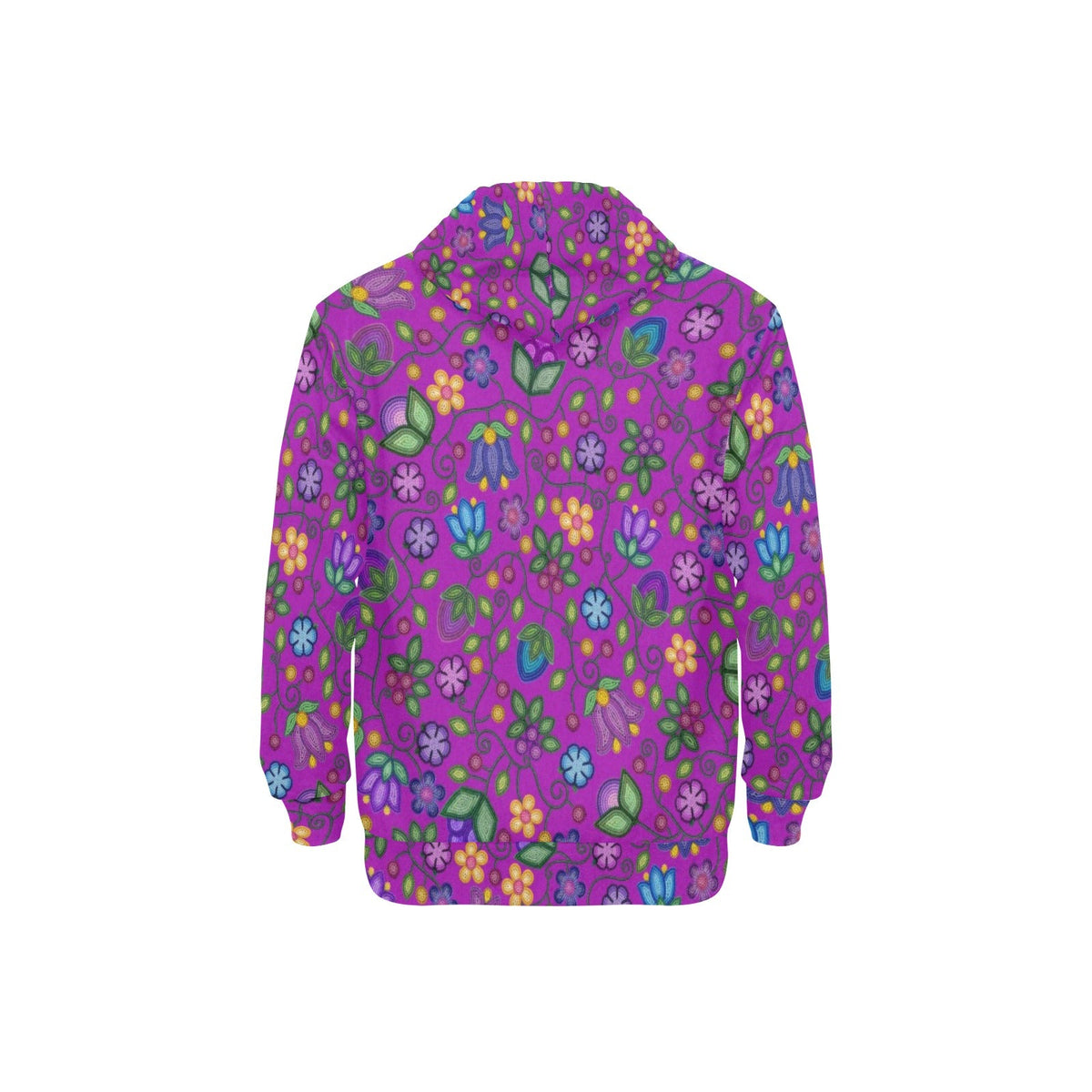 Bloom Uplift Purple Fleece Hoodie