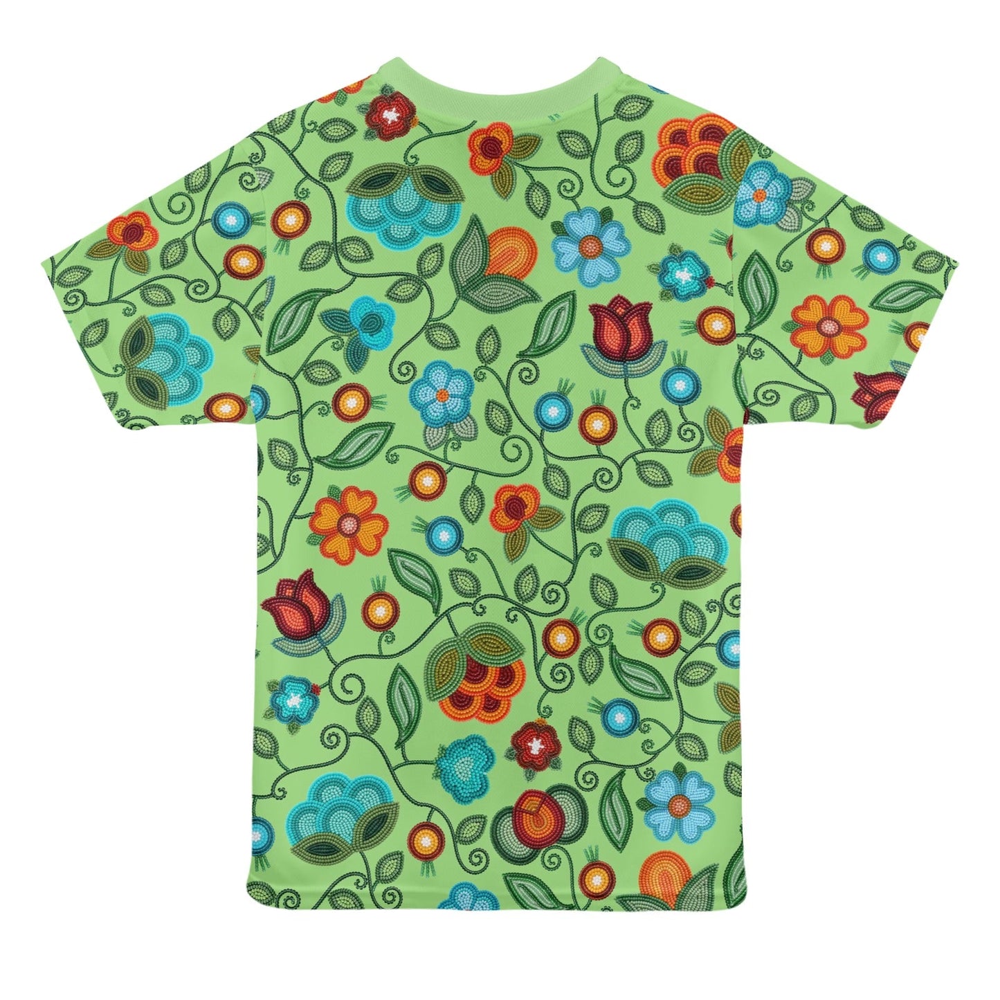 Prairie Fire Petals Sage Tee