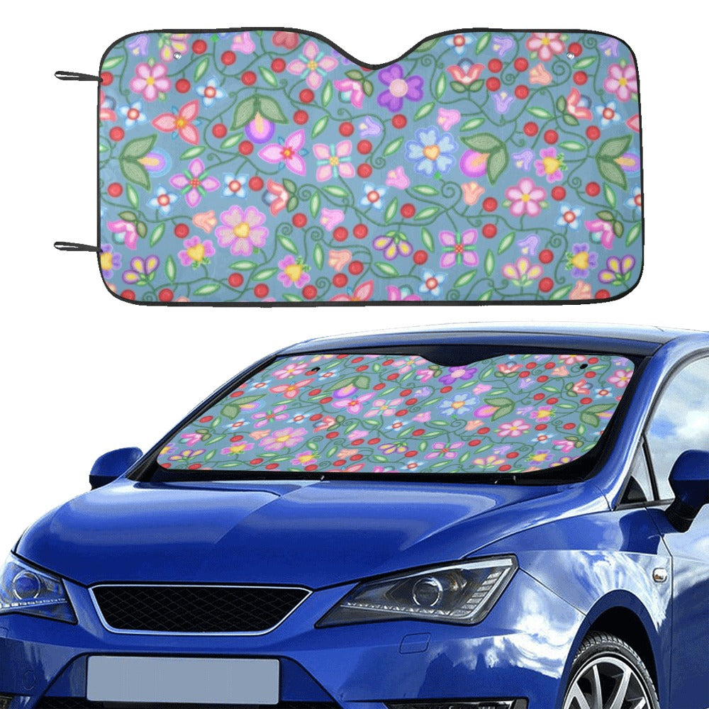 Petal Harmony River Car Sun Shade 55"x30"