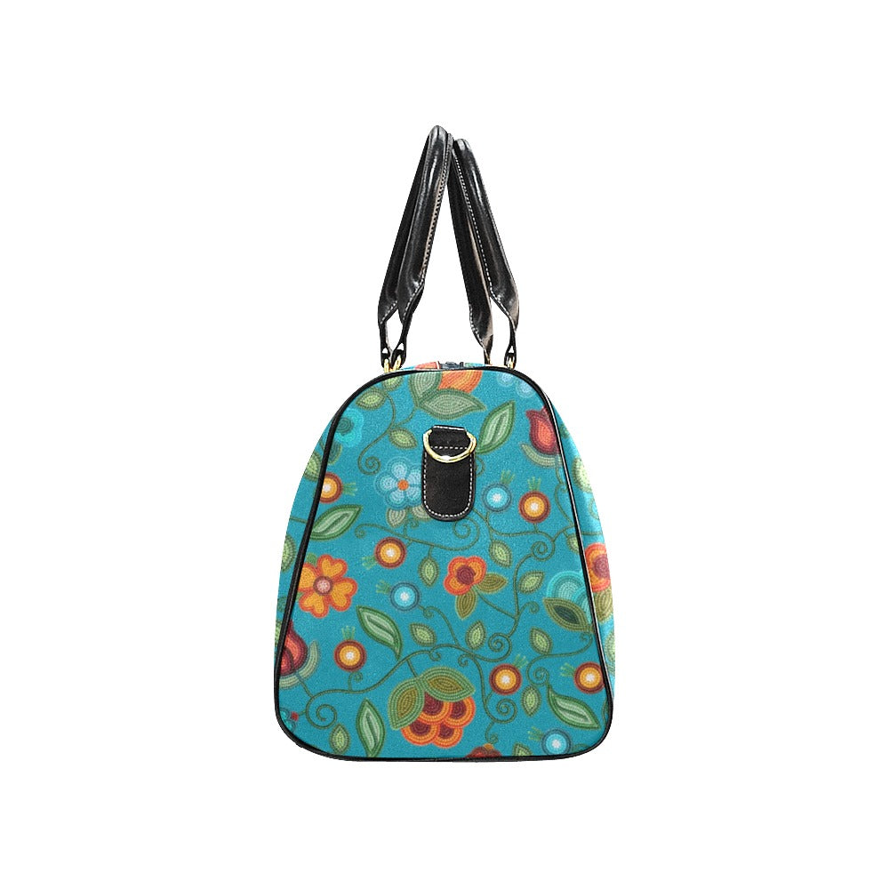 Prairie Fire Petals Ocean Small Travel Bag