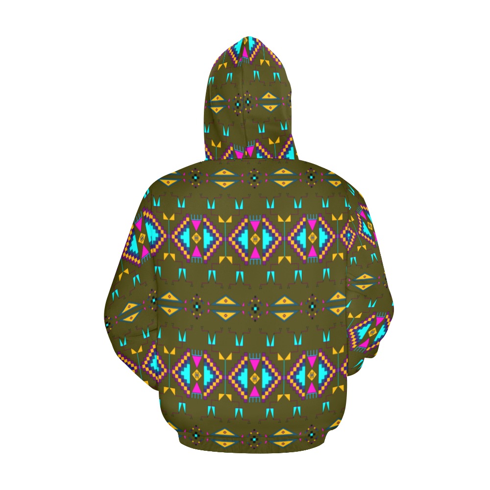 Rite of Passage Olive Hoodie for Men