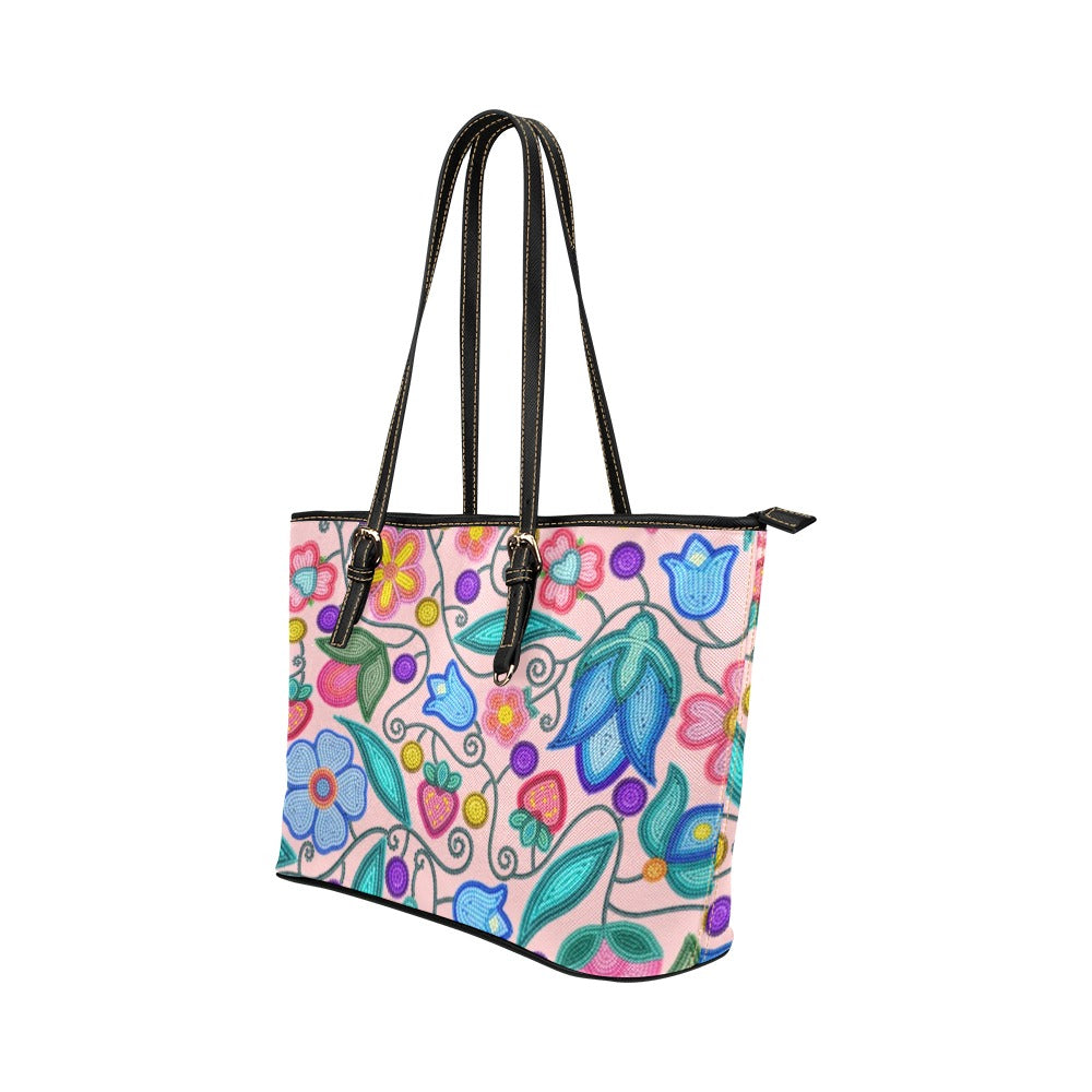 Sweet Offering Pink Leather Tote