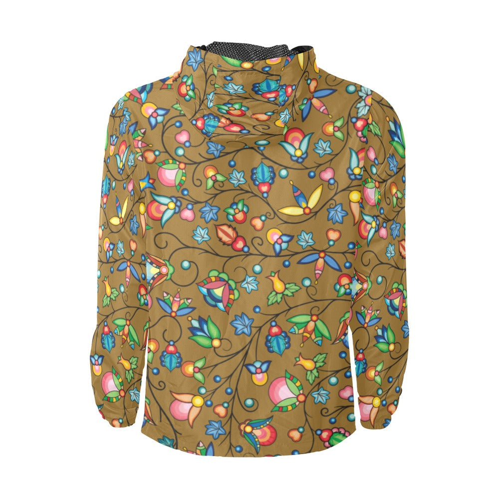 Prairie Plains Spirit Fall Leaves Men's Windbreaker