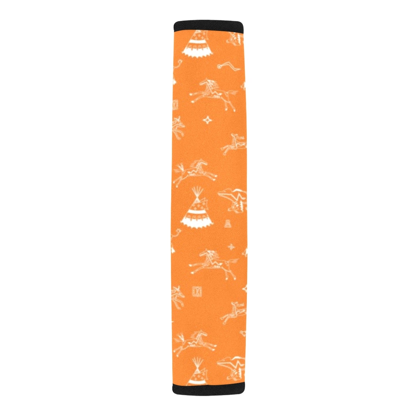 Ledger Dabbles Orange Seat Belt Cover