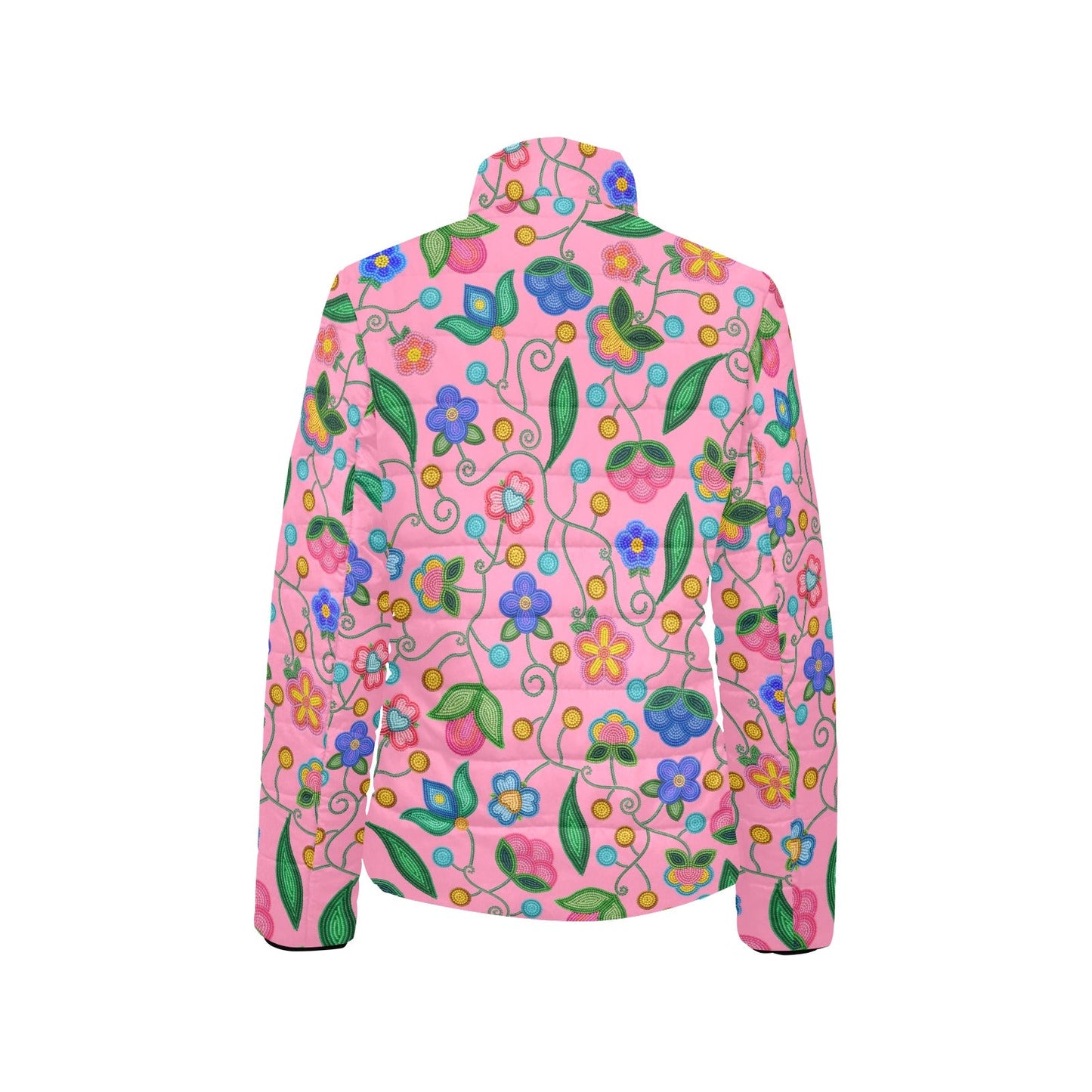 Skyberry Serenade Pink Stand Collar Jacket