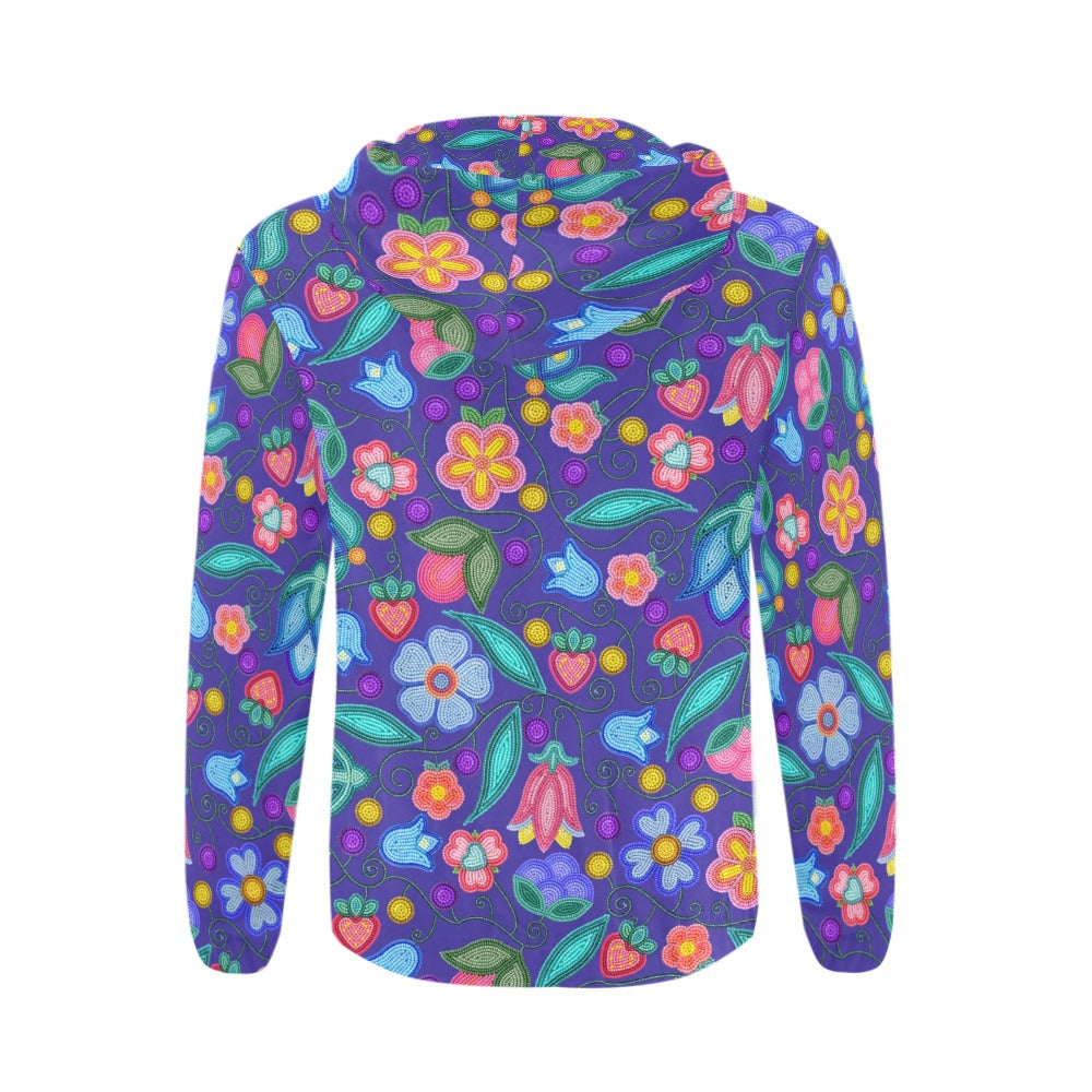 Sweet Offering Indigo Zip Hoodie