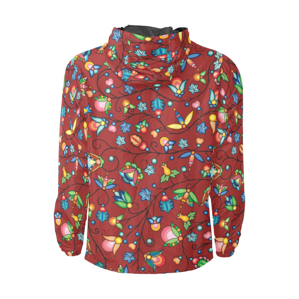 Prairie Plains Spirit Red Men's Windbreaker