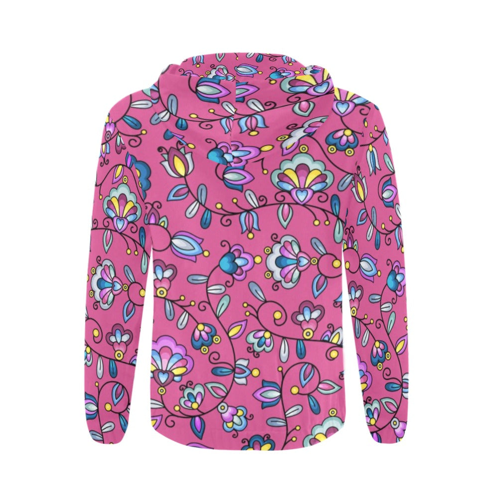 Autumn Bundle Blessing Pink Zip Hoodie