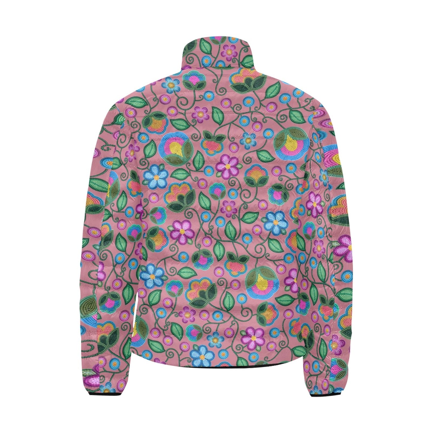 Turquoise Sunbeam Peach Padded Jacket