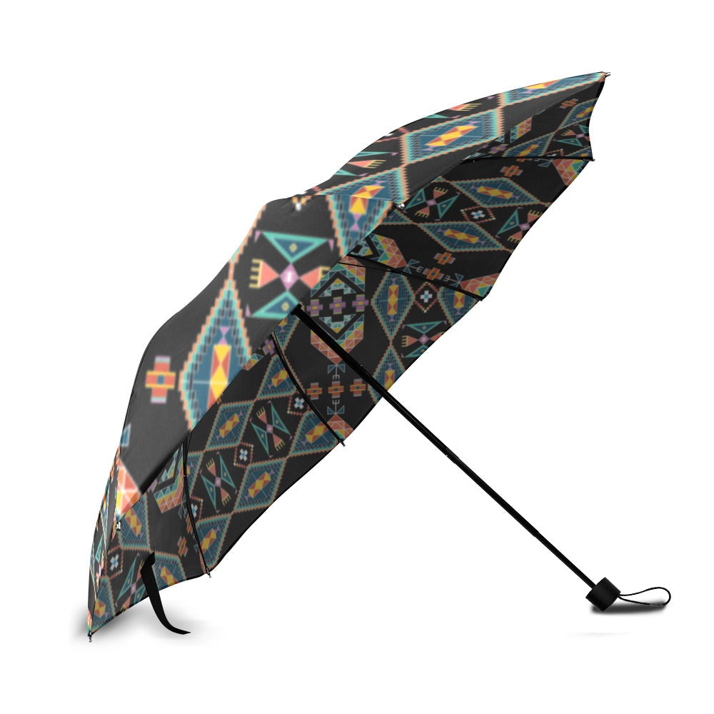 Travois Tipi Black Foldable Umbrella