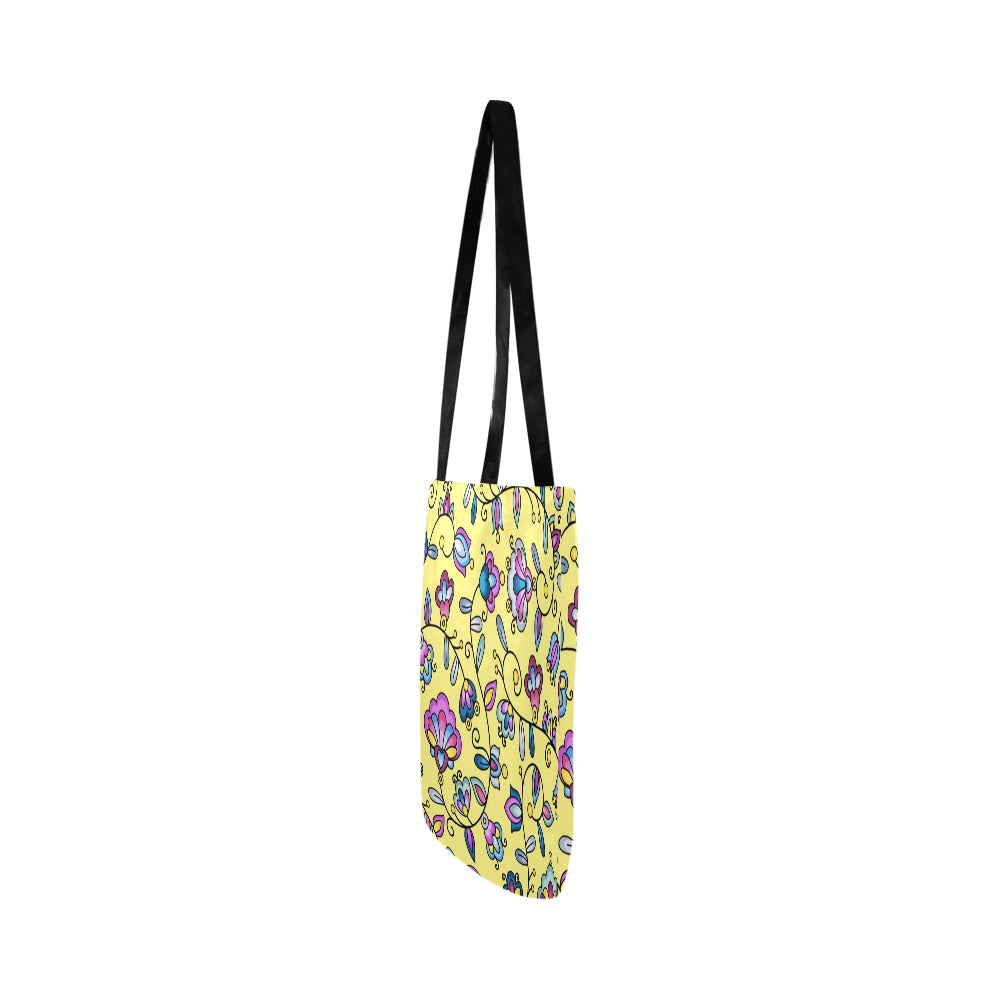 Autumn Bundle Blessing Yellow Reusable Shopping Bag