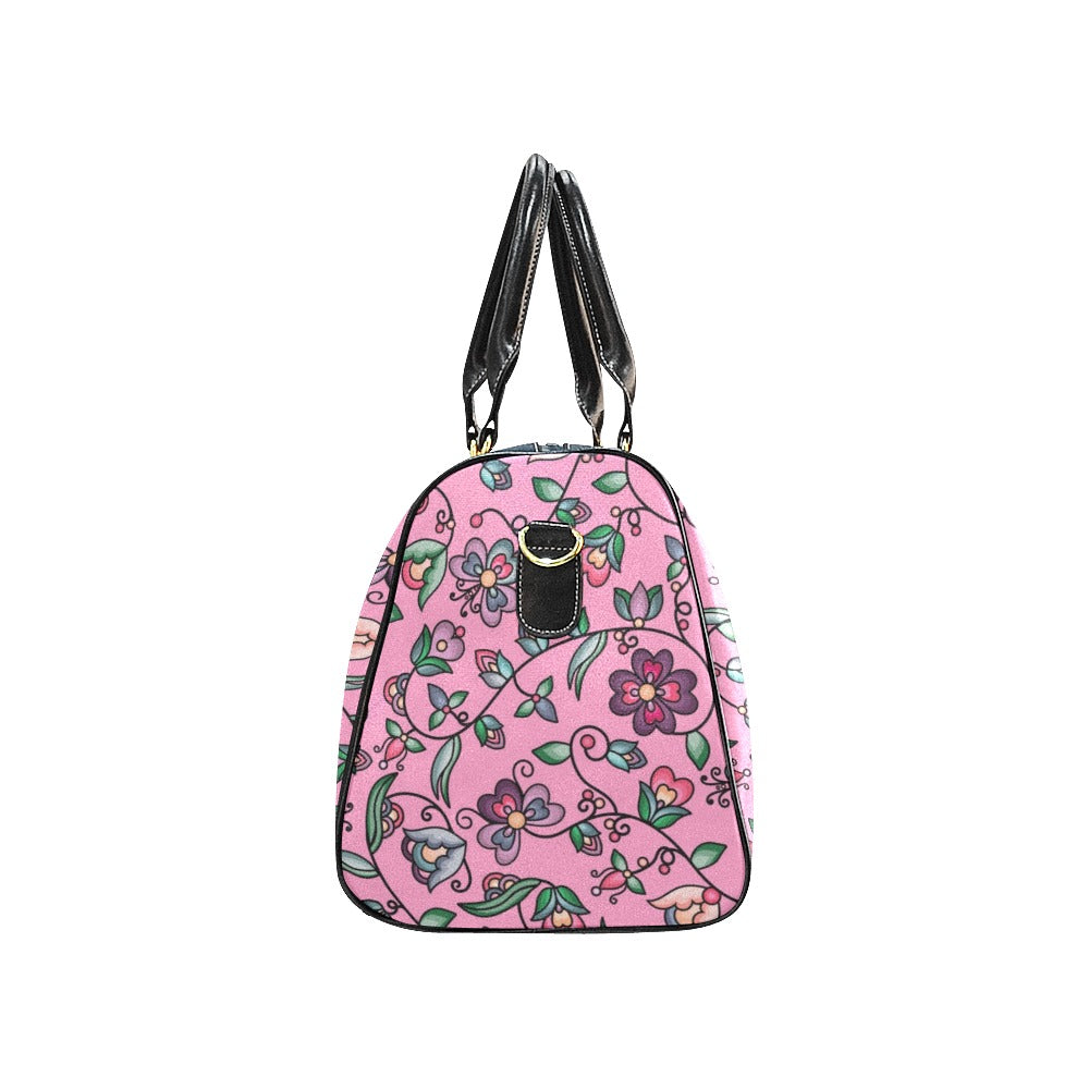 Amber Evening Garland Pink Large Travel Bag