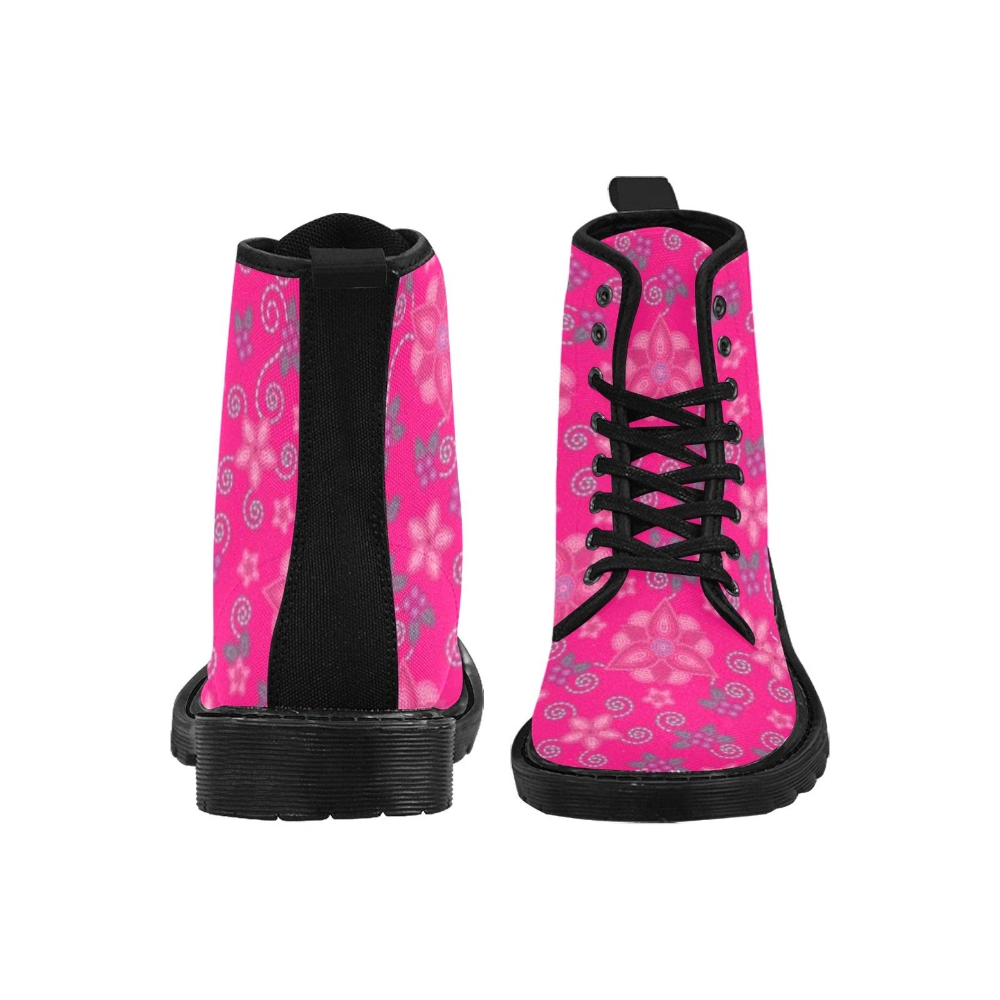 Berry Picking Pink Boots for Men