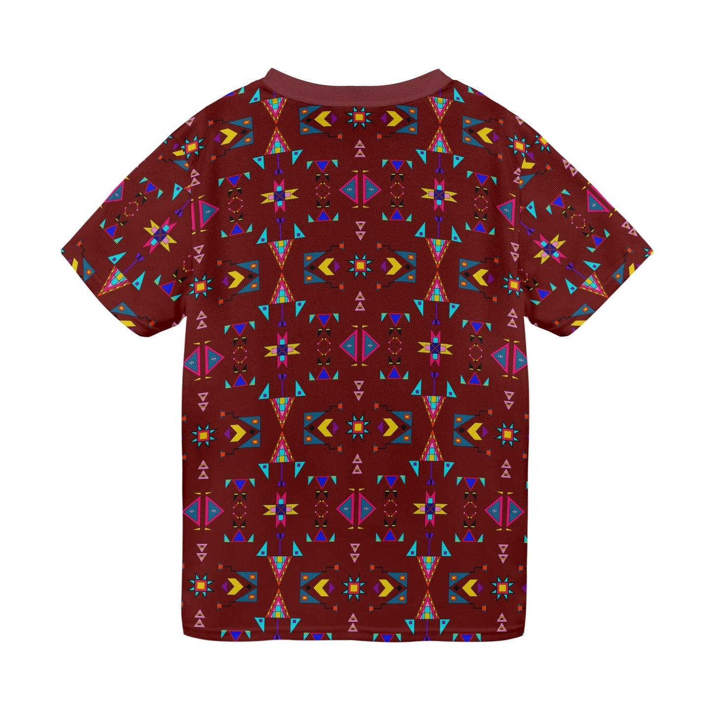 Enemy Territory Dark Maroon T-shirt for Men