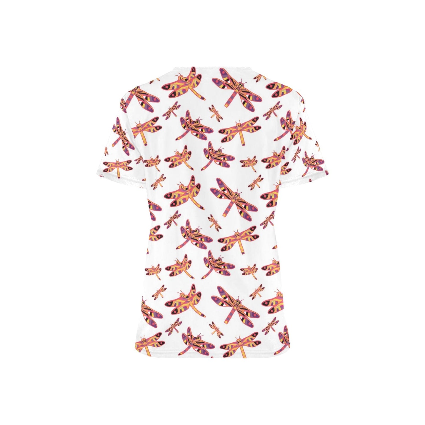Gathering White Scrub Top