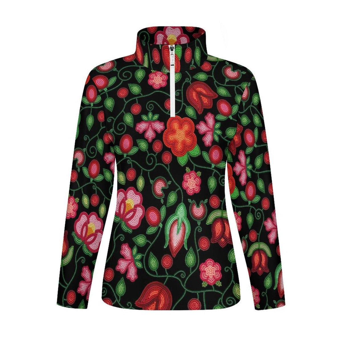 Rose Reverie Long Sleeve Yoga Shirt