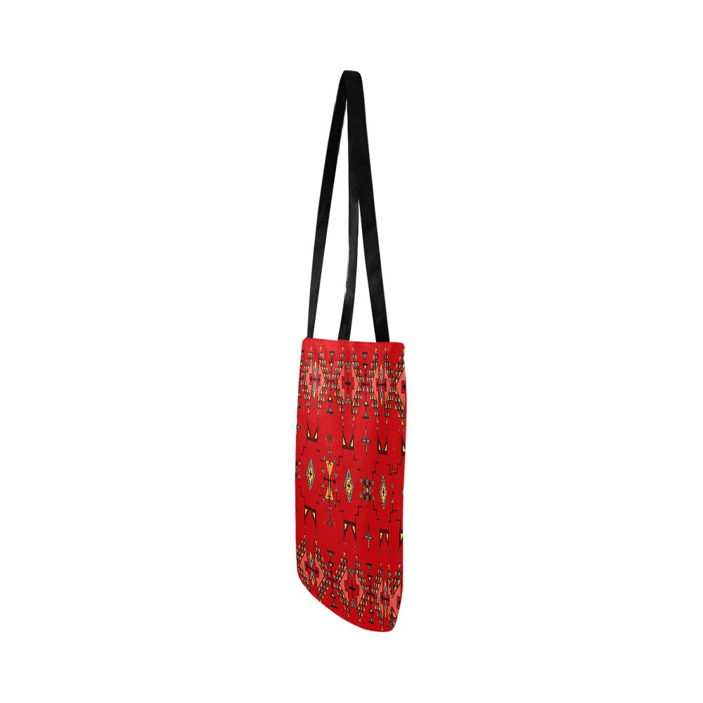 Thunder Flight Red Reusable Shopping Bag