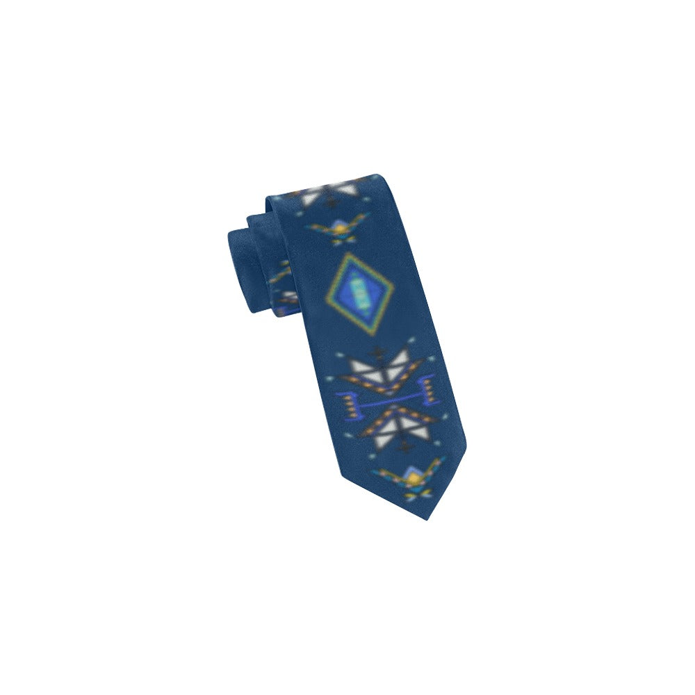 Eagle Strike Geometric Necktie