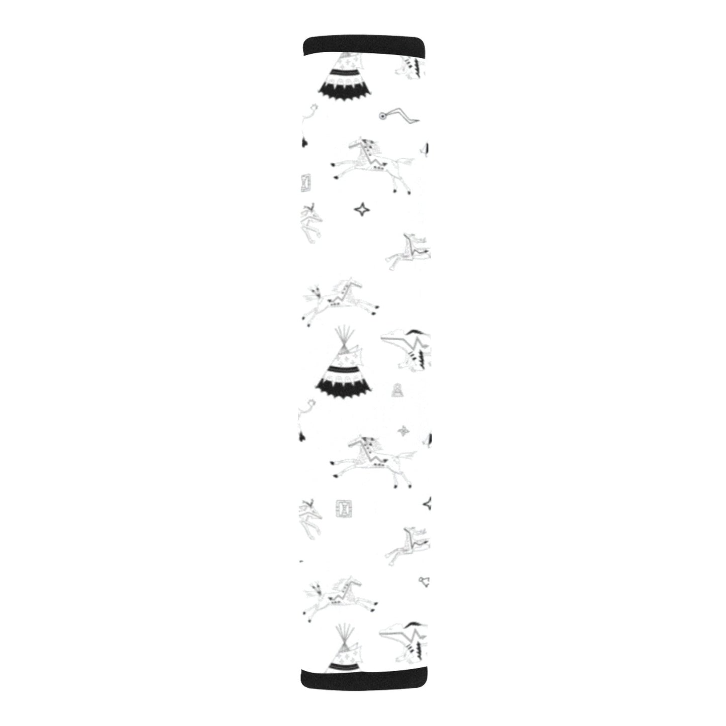Ledger Dabbles White Seat Belt Cover