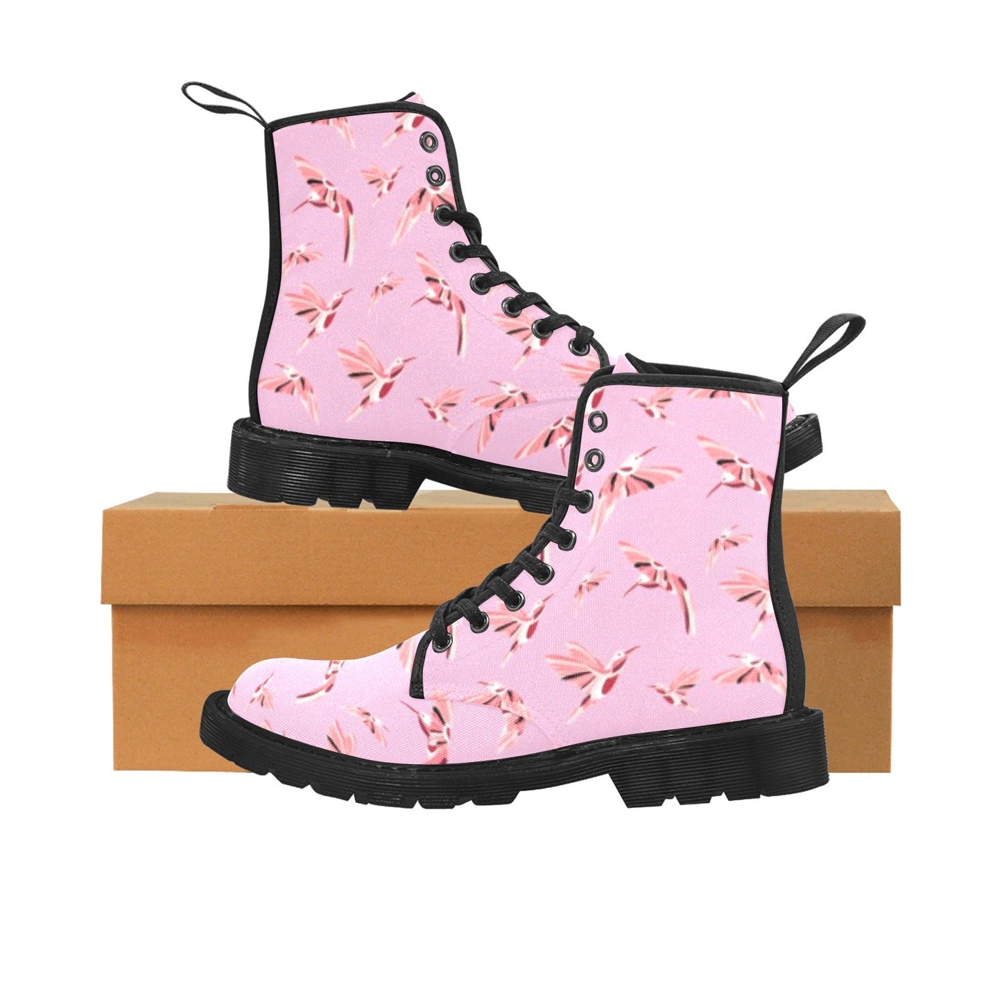 Strawberry Pink Boots by 49 Dzine