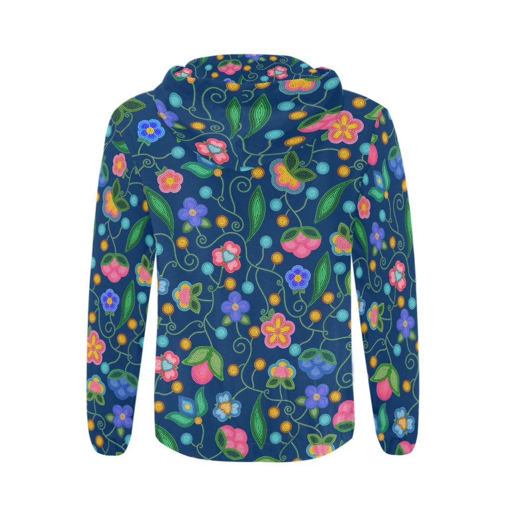 Skyberry Serenade Navy Zip Hoodie