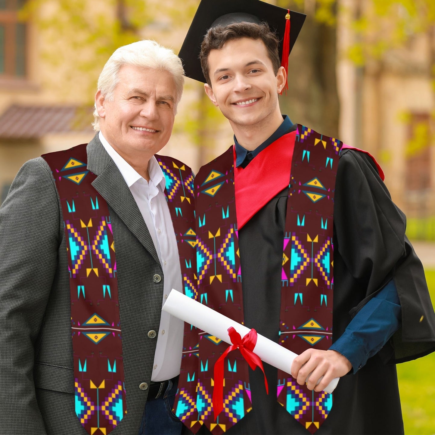 Rite of Passage Pemmican Berry Graduation Stole