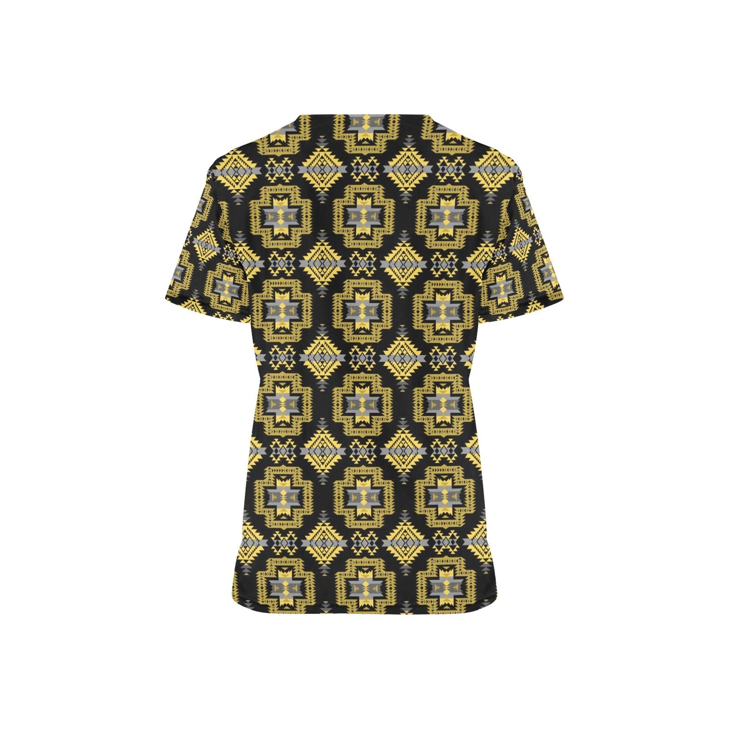 Pretty Blanket Yellow Ocre Scrub Top
