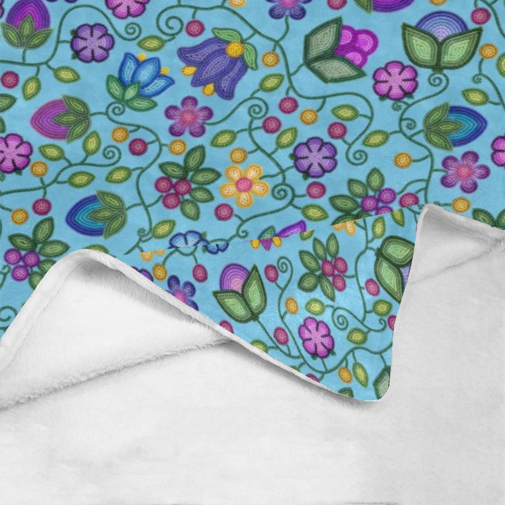 Bloom Uplift Sky Large Micro Fleece Blanket