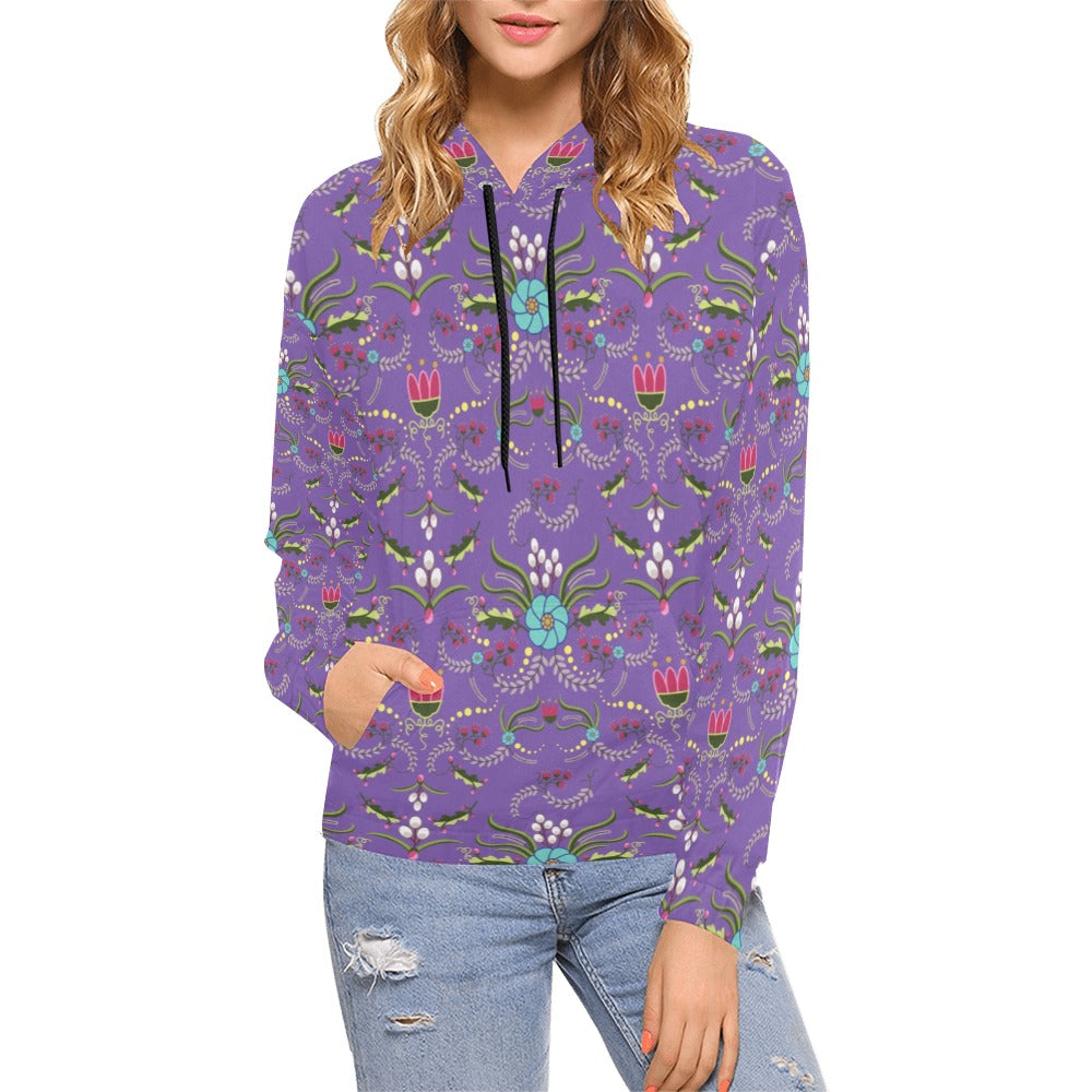 First Bloom Royal Hoodie for Women