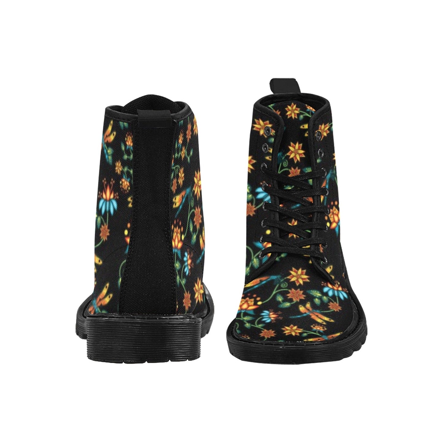 Dragon Lily Noir Boots