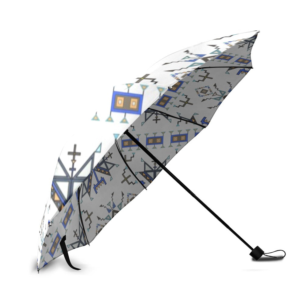 Eagle Strike White Foldable Umbrella