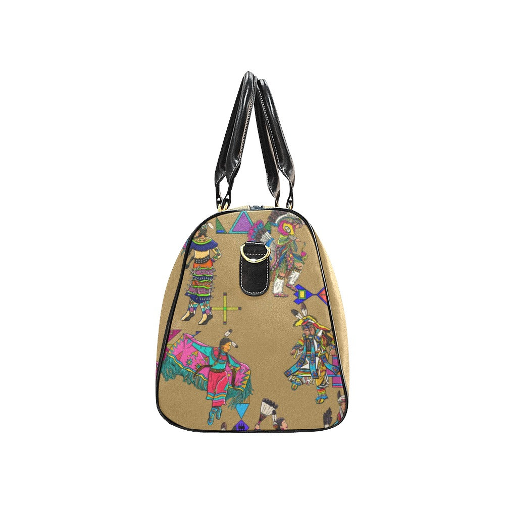 Grand Entry Dancers Earth Small Travel Bag