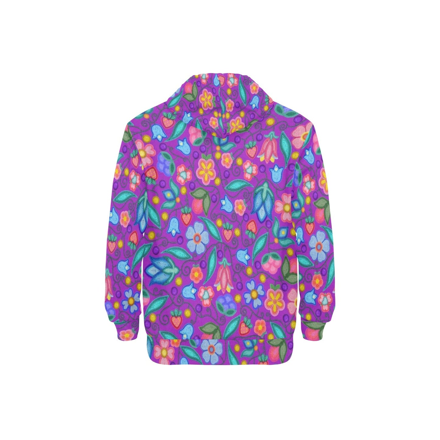 Sweet Offering Purple Fleece Hoodie