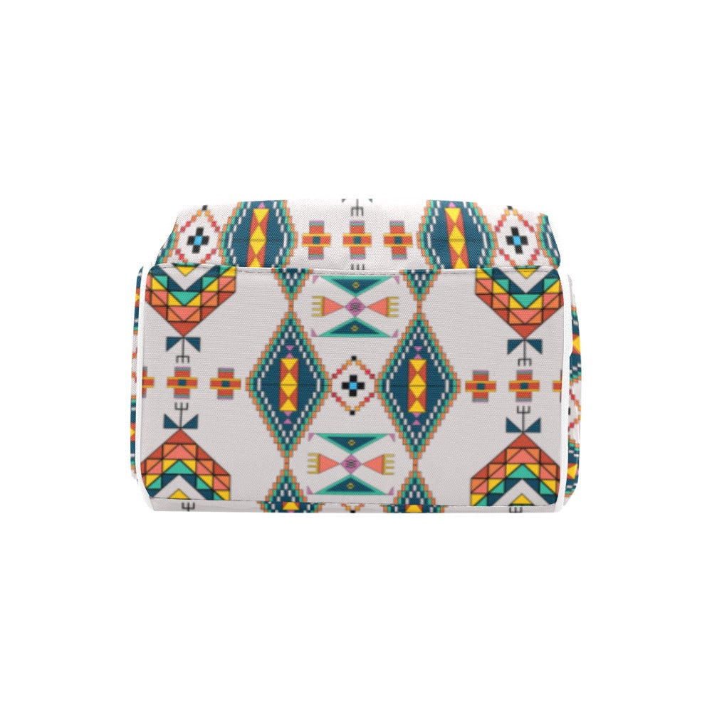 Travois Tipi Grey Multi-Function Diaper Backpack