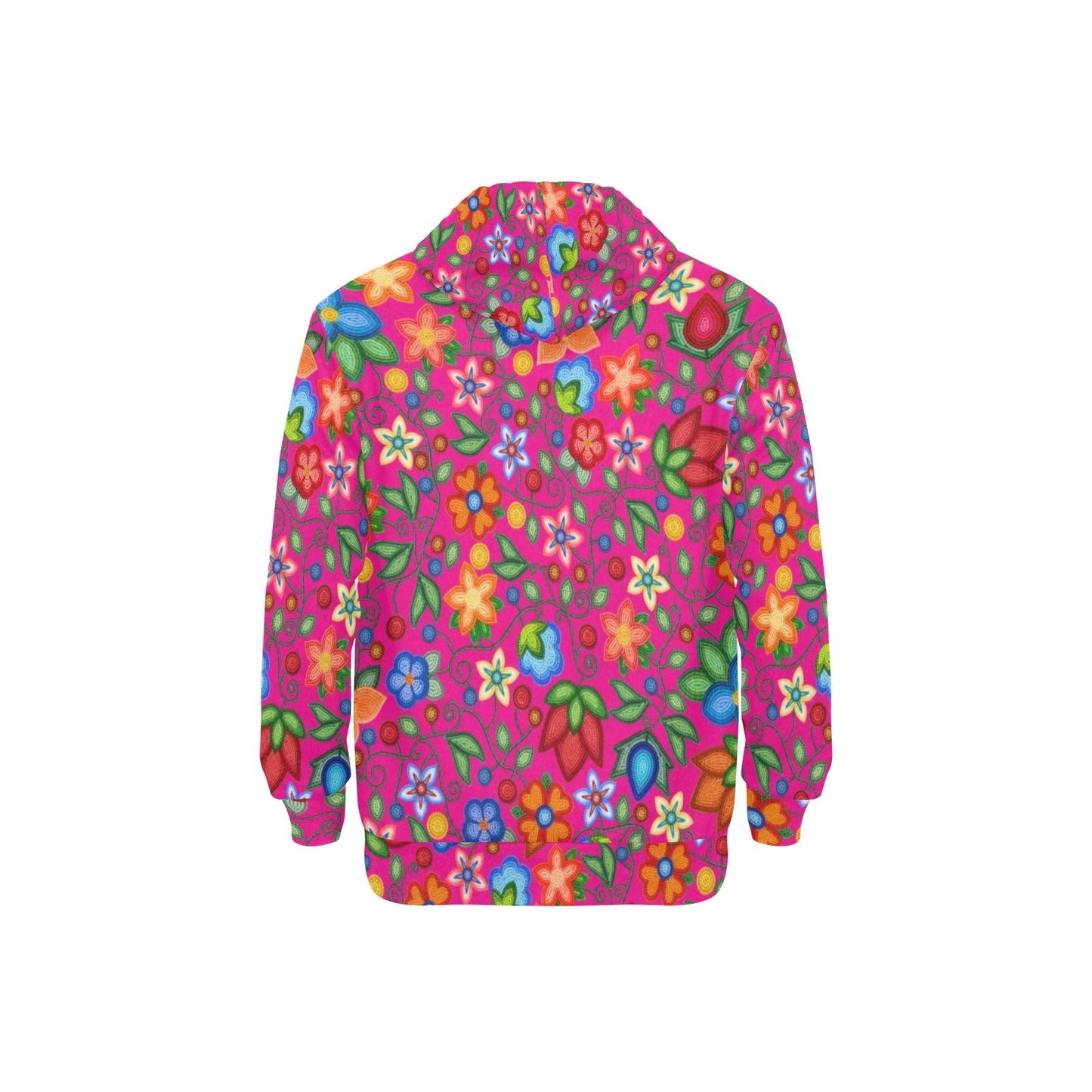 Morning Harmony Pink Fleece Hoodie