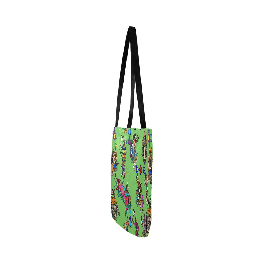 Grand Entry Dancers Grass Reusable Shopping Bag